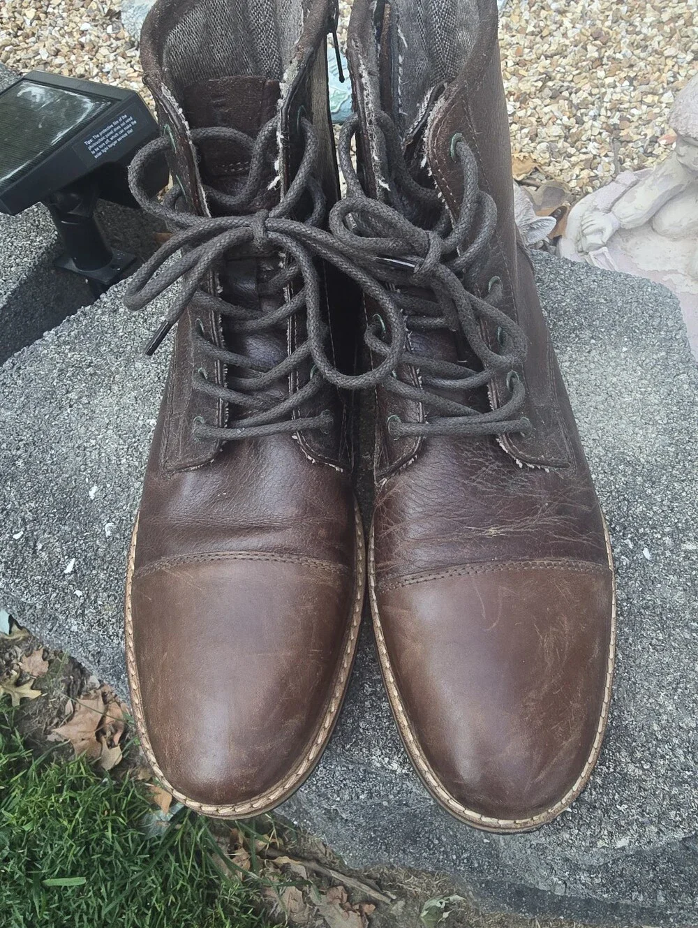 Crevo leather men's boots